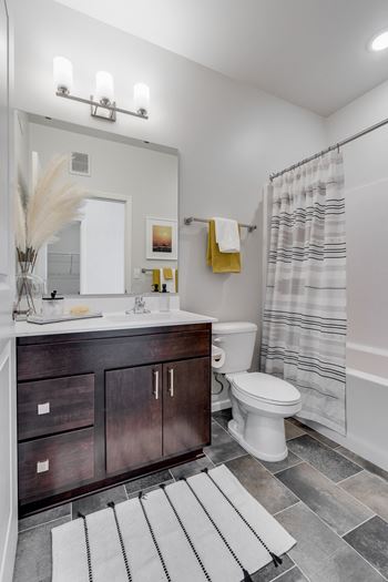 Built-in linen closets